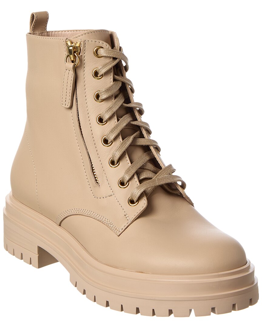 Gianvito Rossi 20 Leather Boot In Brown