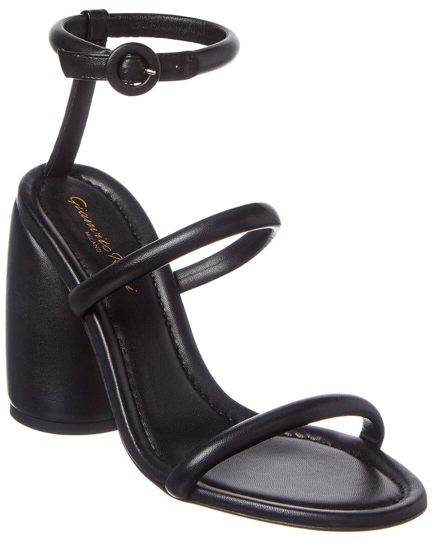 Gianvito Rossi Woman Sandals Black Size 8 Leather In Black