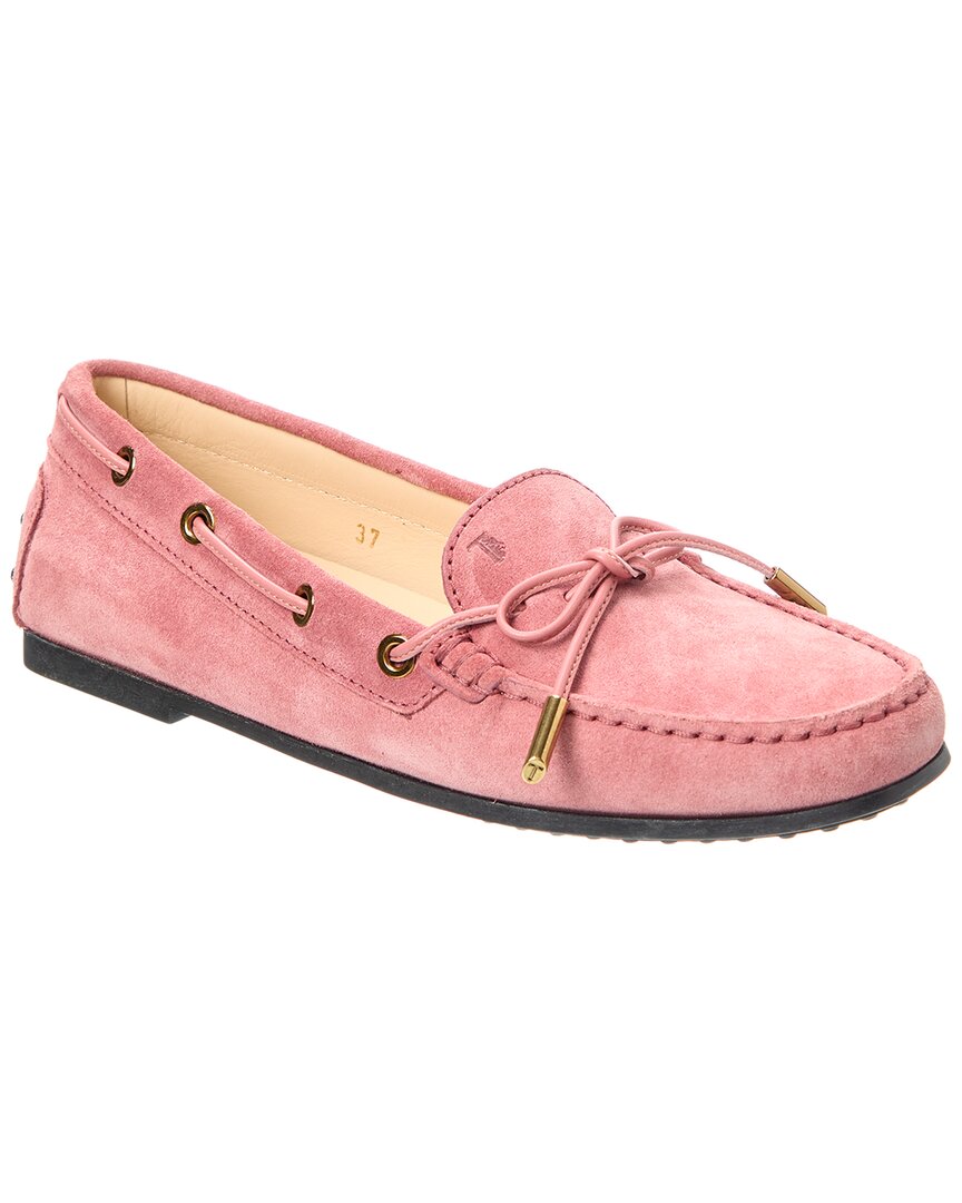 Tod's City Gommino Suede Loafer
