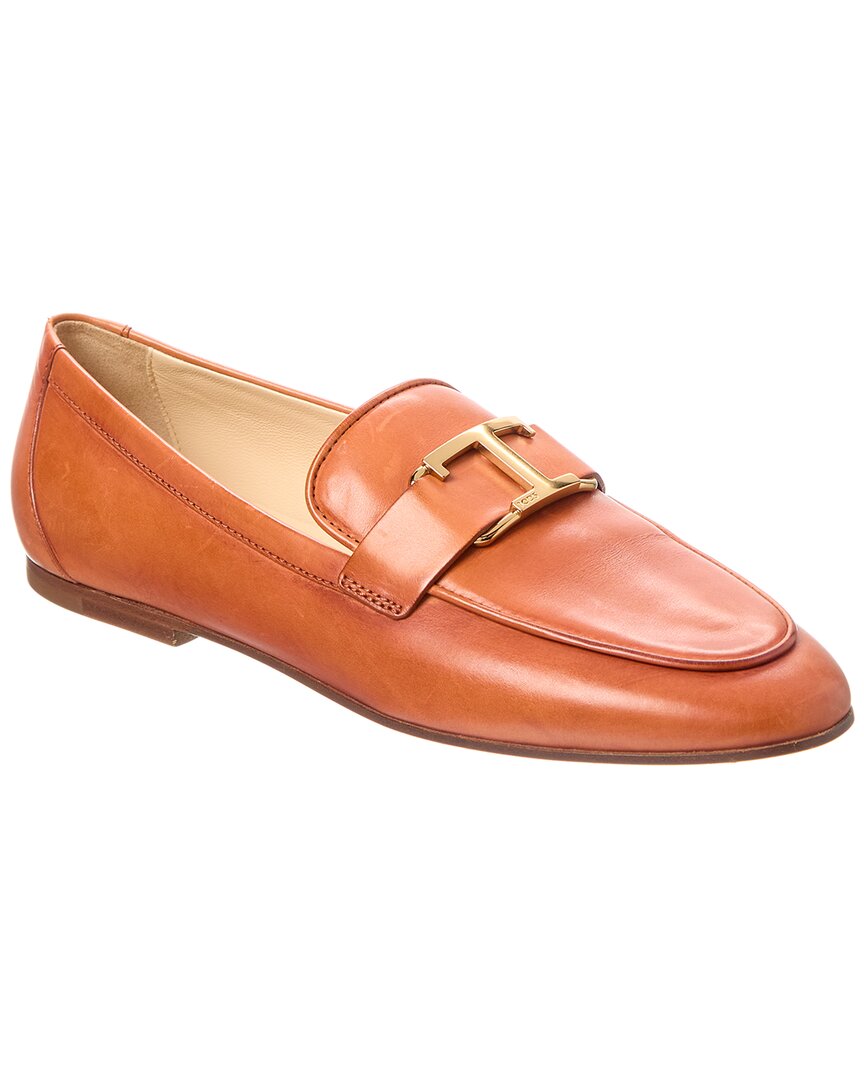 Tod's Cuoio Leather Loafer