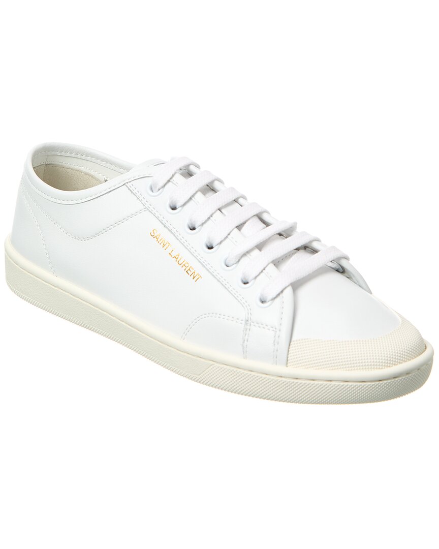 Saint Laurent Andy Low-top Leather Sneakers