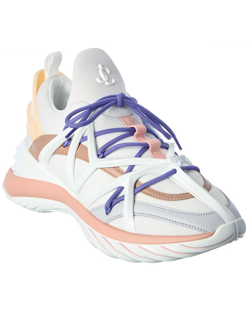 Jimmy Choo Cosmos/f Neoprene & Leather Sneaker