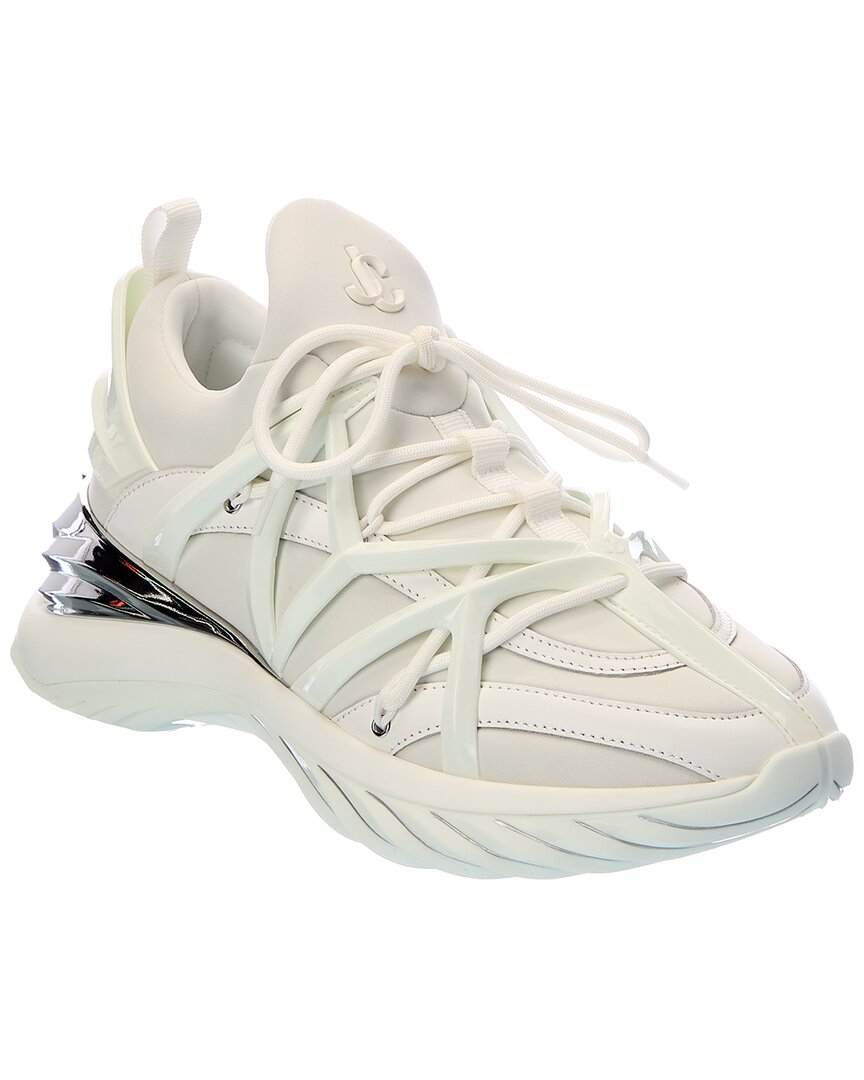 Jimmy Choo Cosmos/f Neoprene & Leather Sneaker