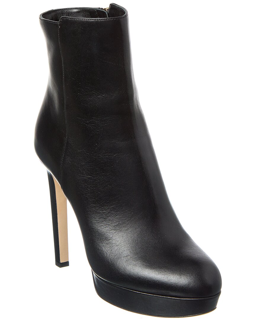 Jimmy Choo Maggie 115 Leather Bootie