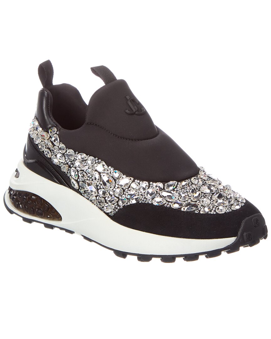 Jimmy Choo Memphis/f Neoprene & Leather Sneaker