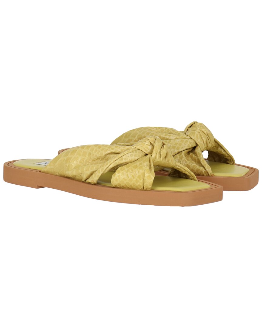 Jimmy Choo Tropica Leather Flat Sandal