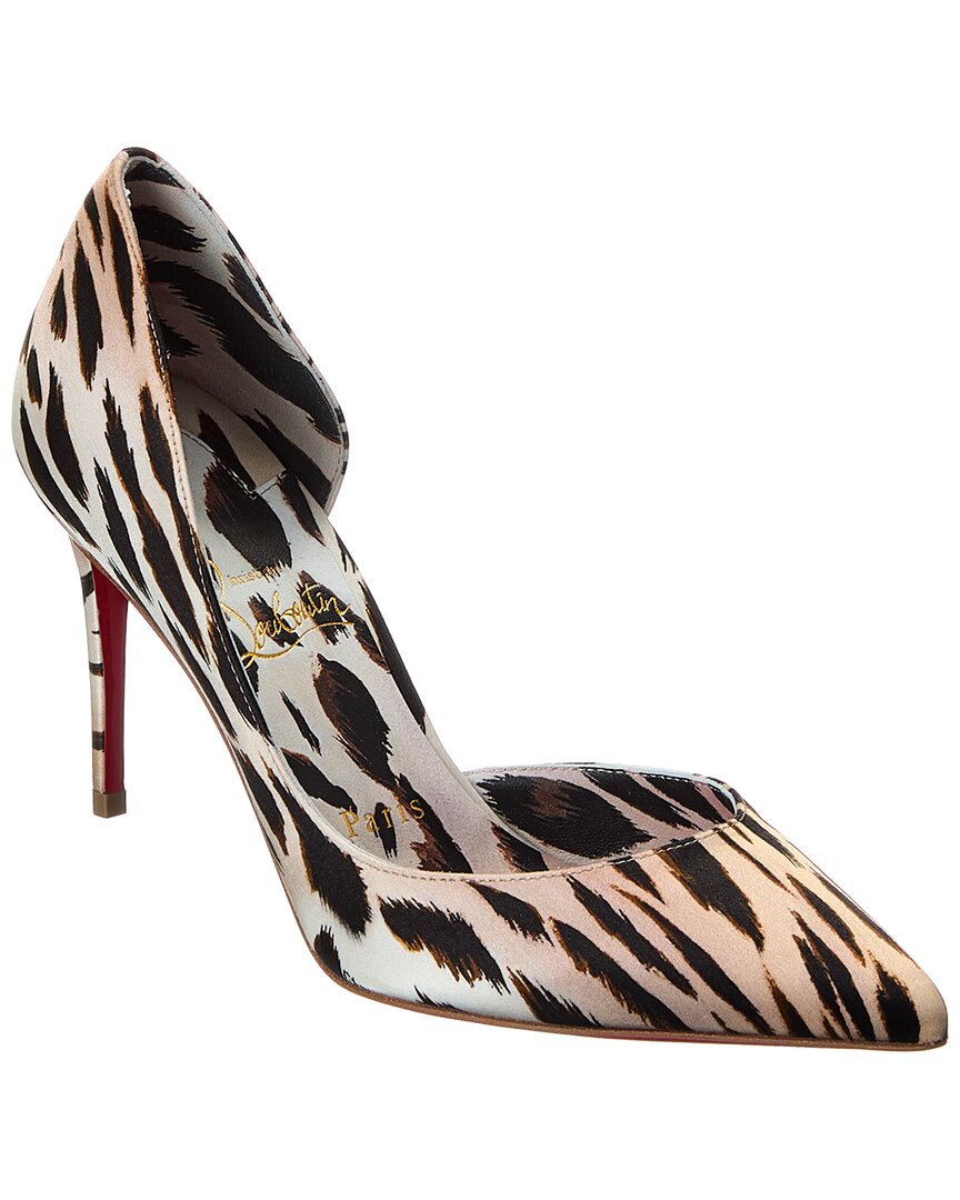 Christian Louboutin Iriza 85 Satin Pump