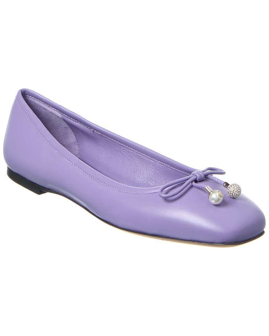 Jimmy Choo Elme Leather Flat