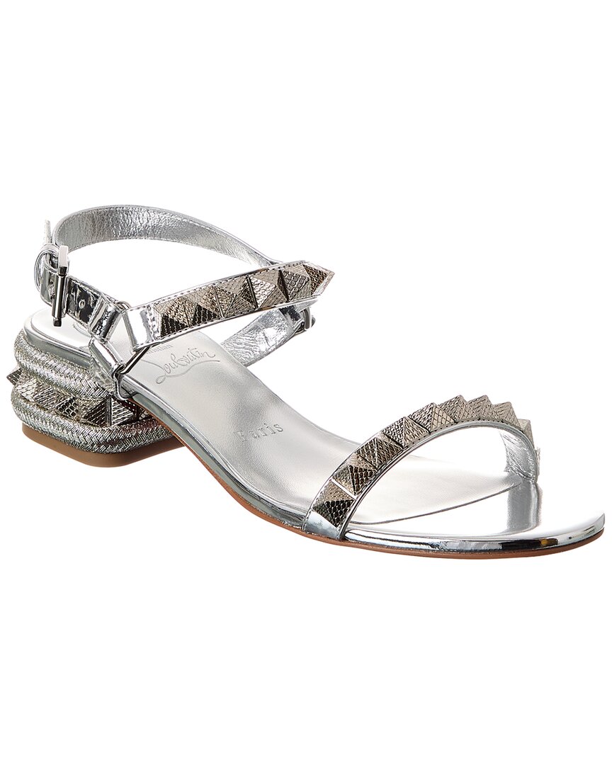 Christian Louboutin Stud Leather Sandal