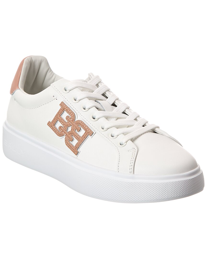 Bally Brettys Leather Sneaker In White