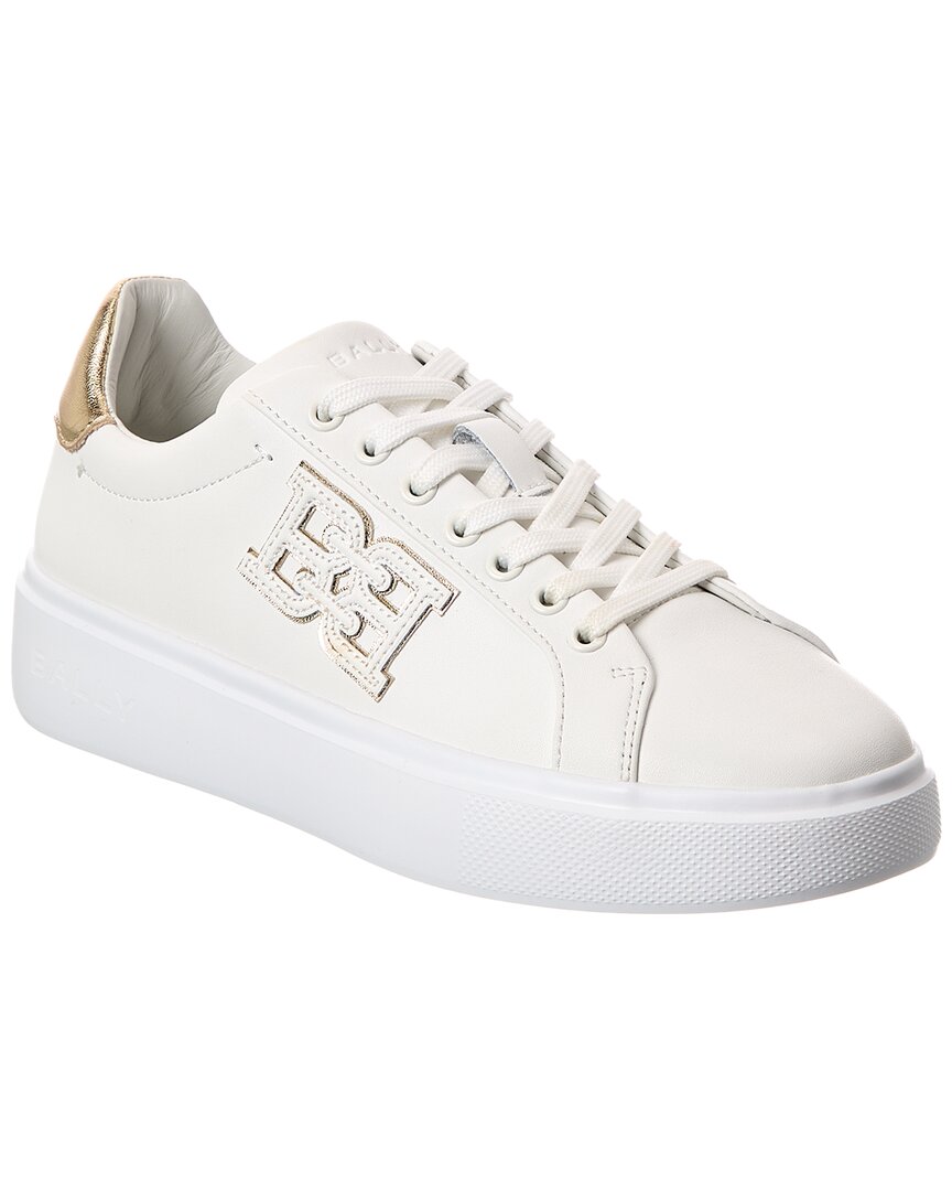 Bally Brettys Leather Sneaker In White