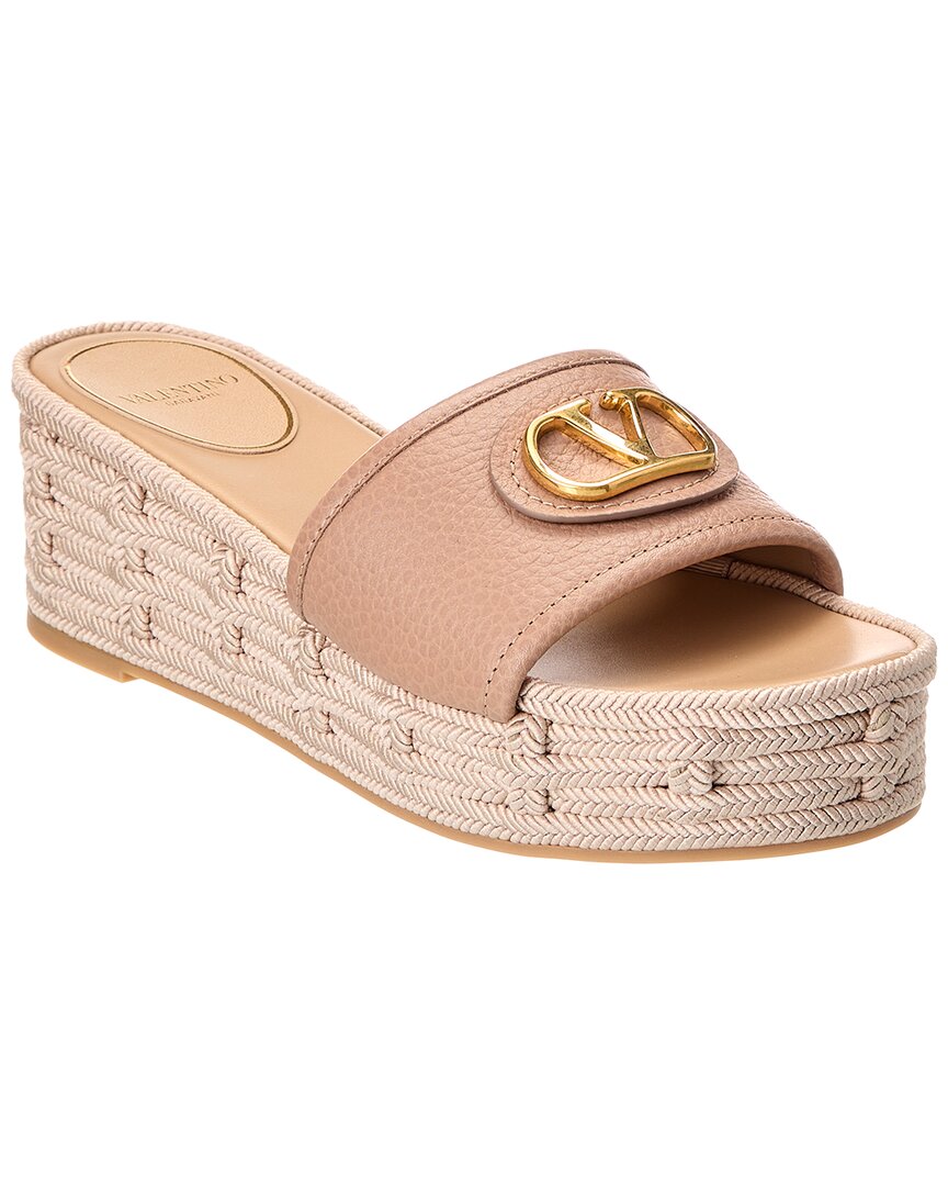 Valentino Garavani Valentino Leather Espadrille