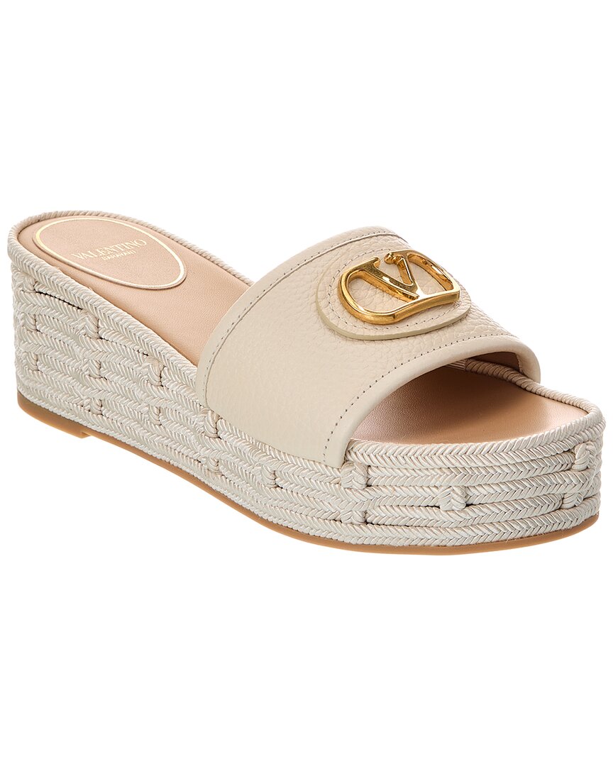 Valentino Garavani Valentino Leather Espadrille