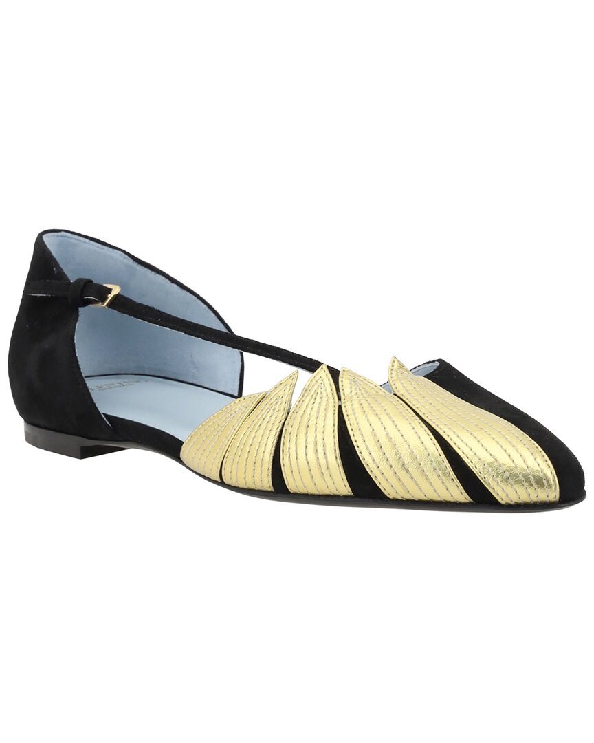 Valentino Ballerinas With Leaf Detail