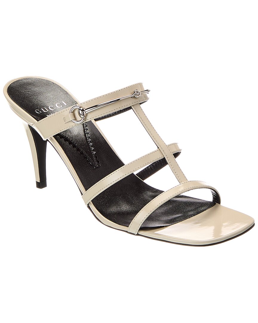 Gucci Slim Horsebit Leather Sandal