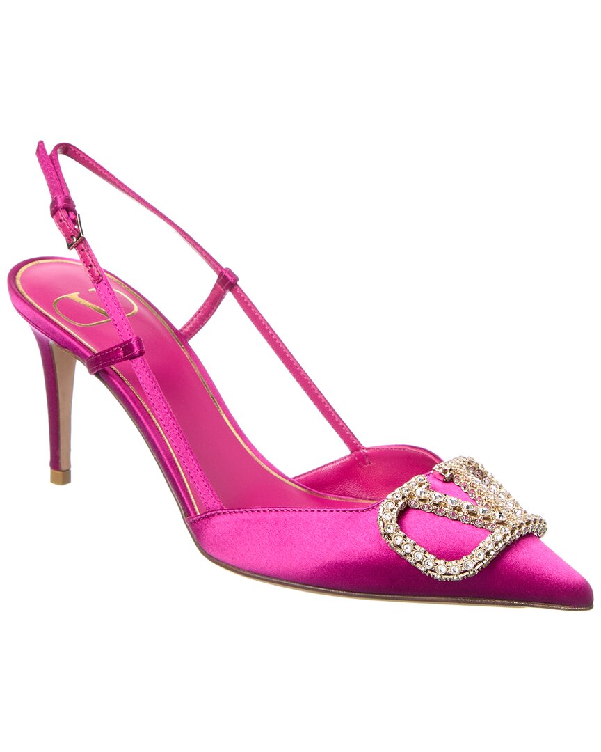 Valentino Garavani Valentino Vlogo 80 Satin Slingback Pump