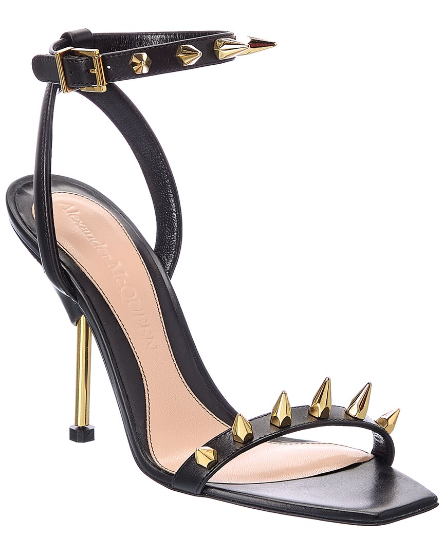 ALEXANDER MCQUEEN ALEXANDER MCQUEEN SPIKE LEATHER SANDAL