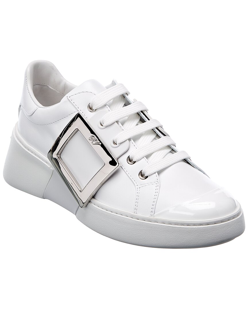 Roger Vivier Viv Skate Metal Buckle Trainers