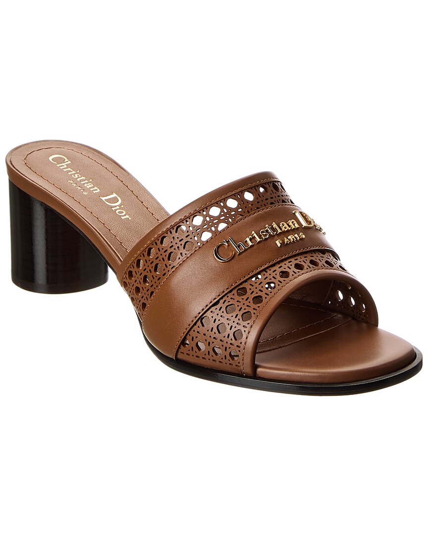 Dior D-lane Leather Sandal