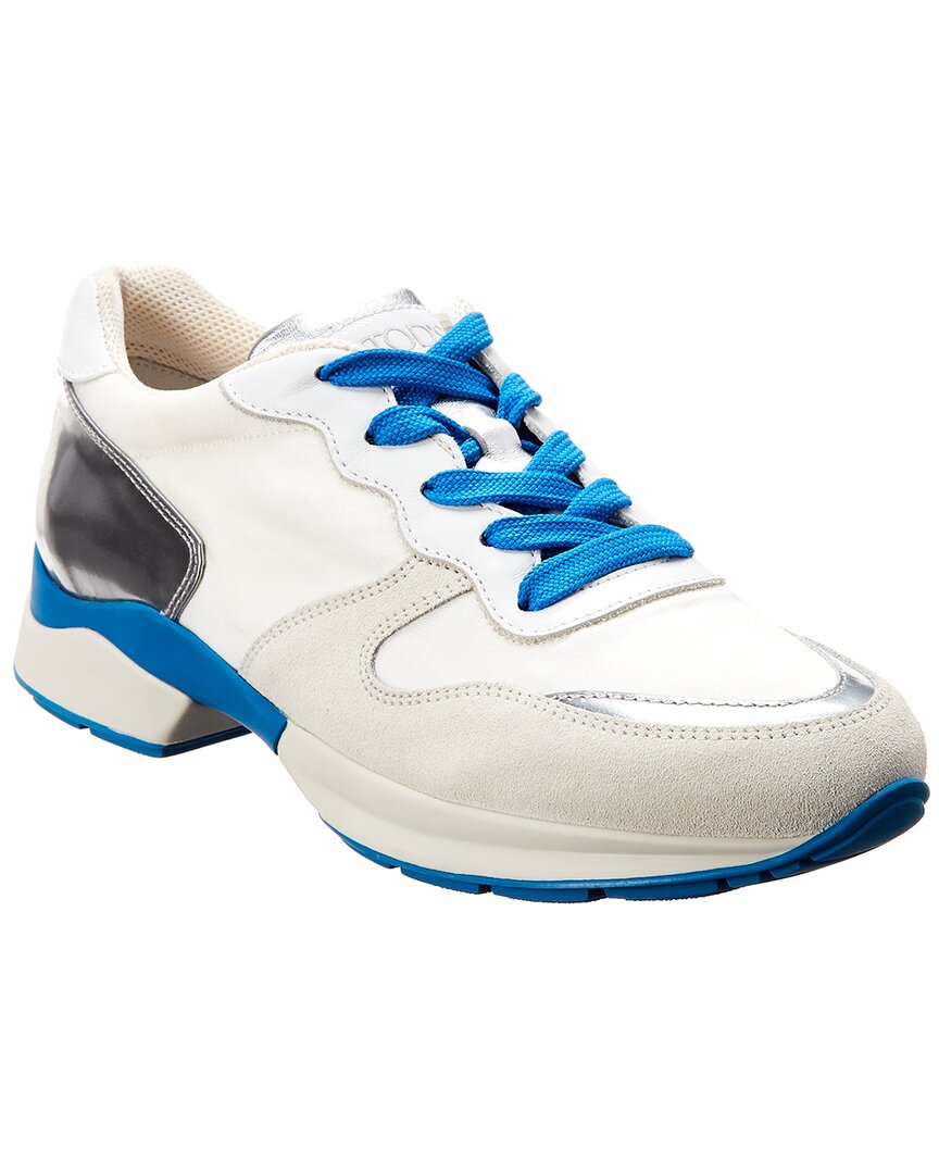 TOD'S TOD’S SUEDE & LEATHER SNEAKER
