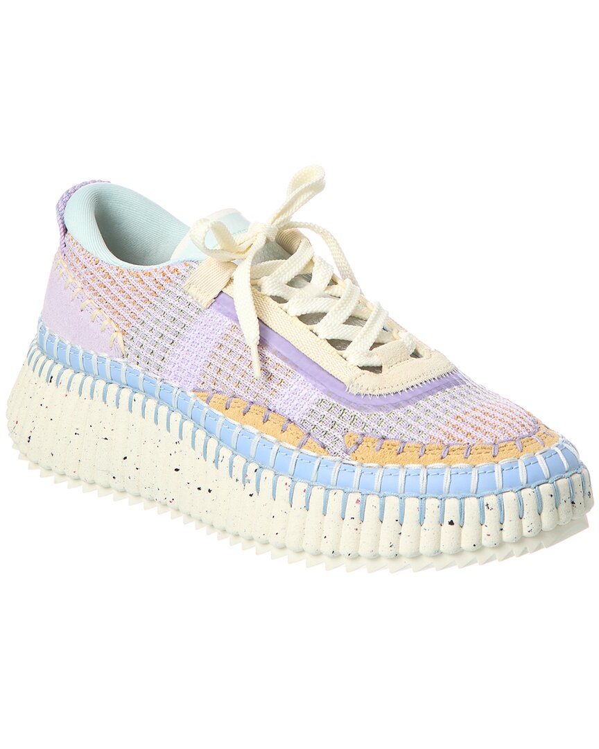 Chloé Chloe Women Multicolor Fabric Nama Sneakers In Multi
