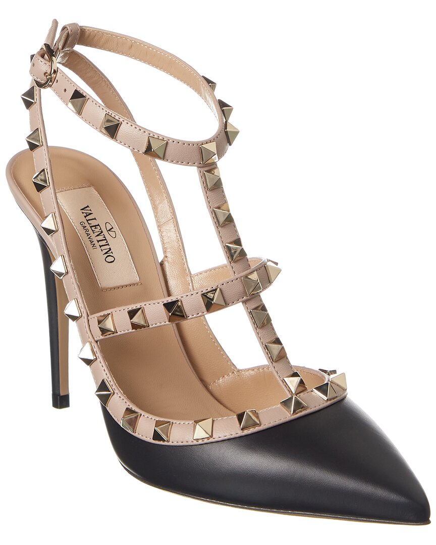 Valentino Patent Rockstud Heels 100