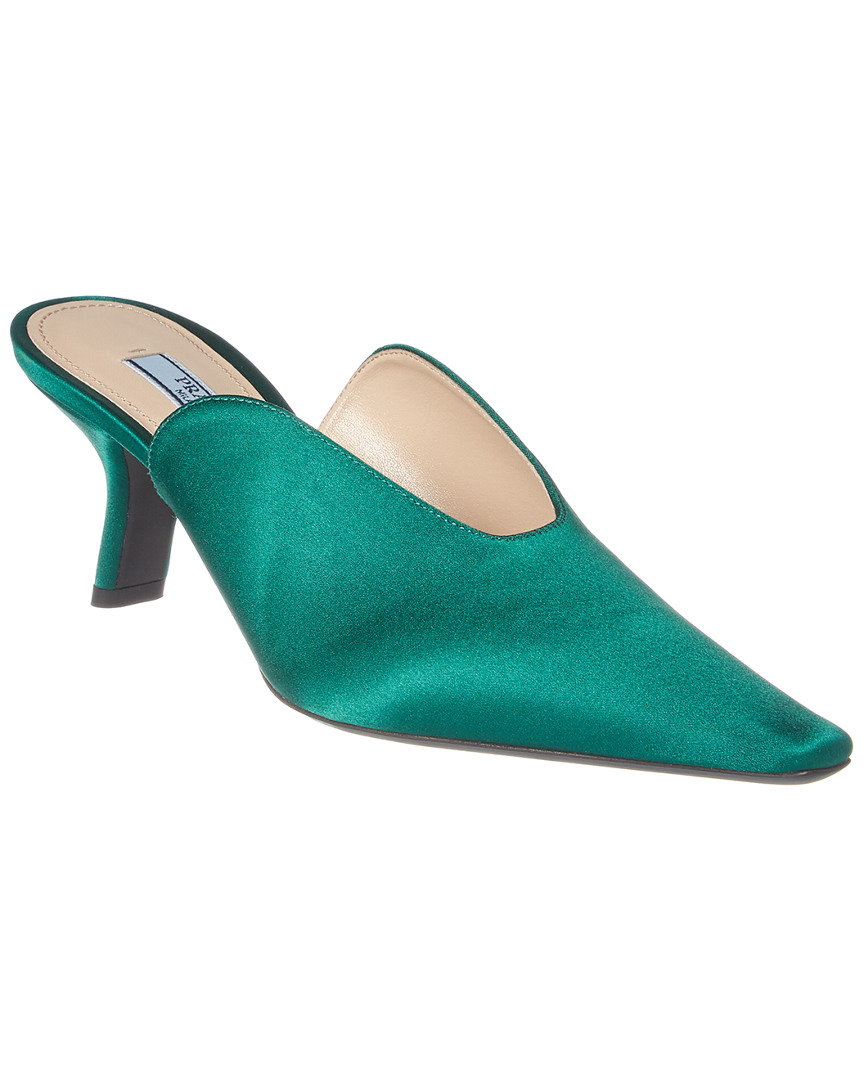 prada pointed toe sneaker mule