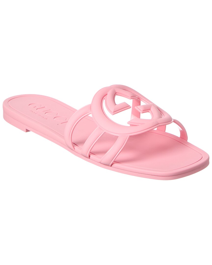 Gucci Interlocking G Rubber Sandal