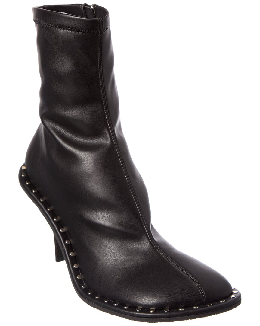 Stella Mccartney Syder Square-toe Bootie In Black