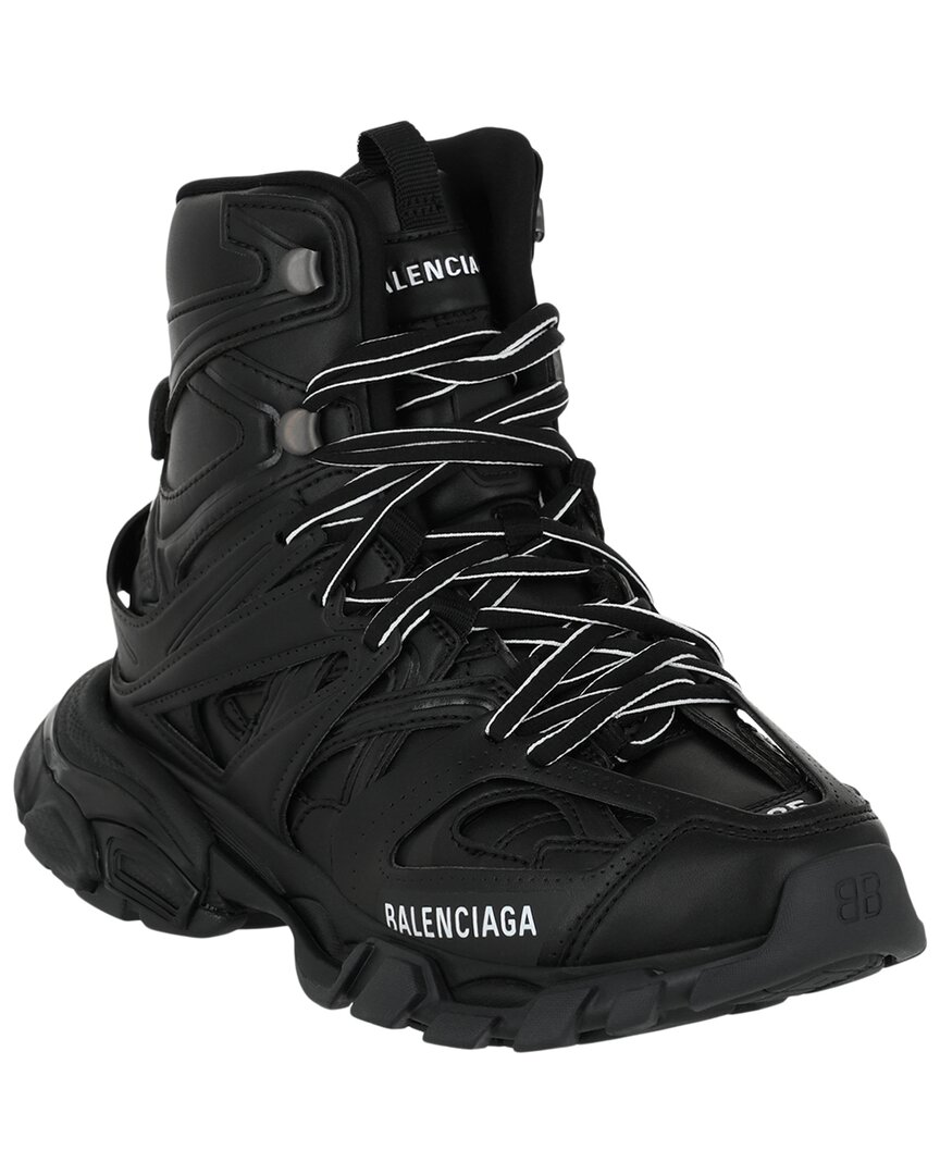 Balenciaga Track Hike High-top Sneakers In Black