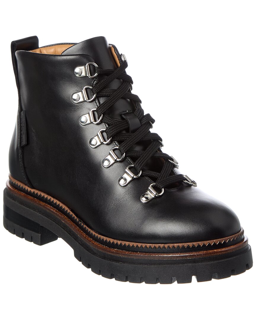 Weekend Max Mara Leather Boot In Multi