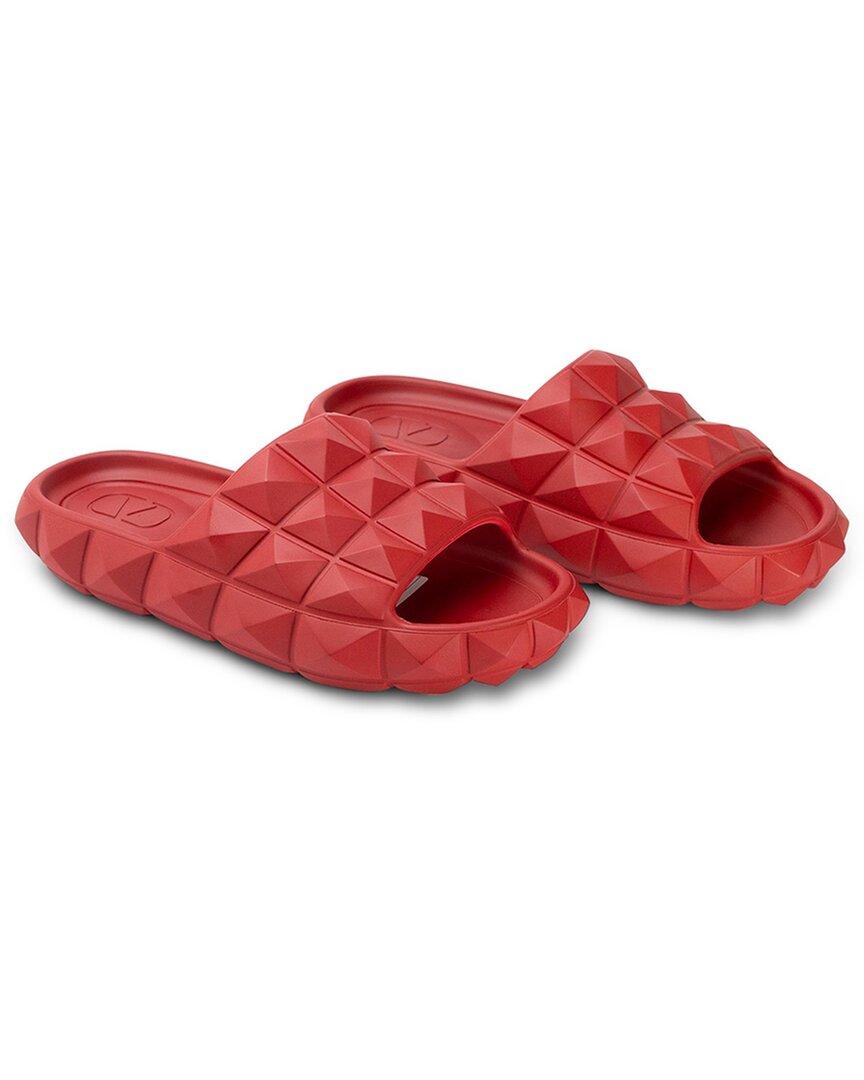 Valentino Garavani Valentino Leather Sandal In Red
