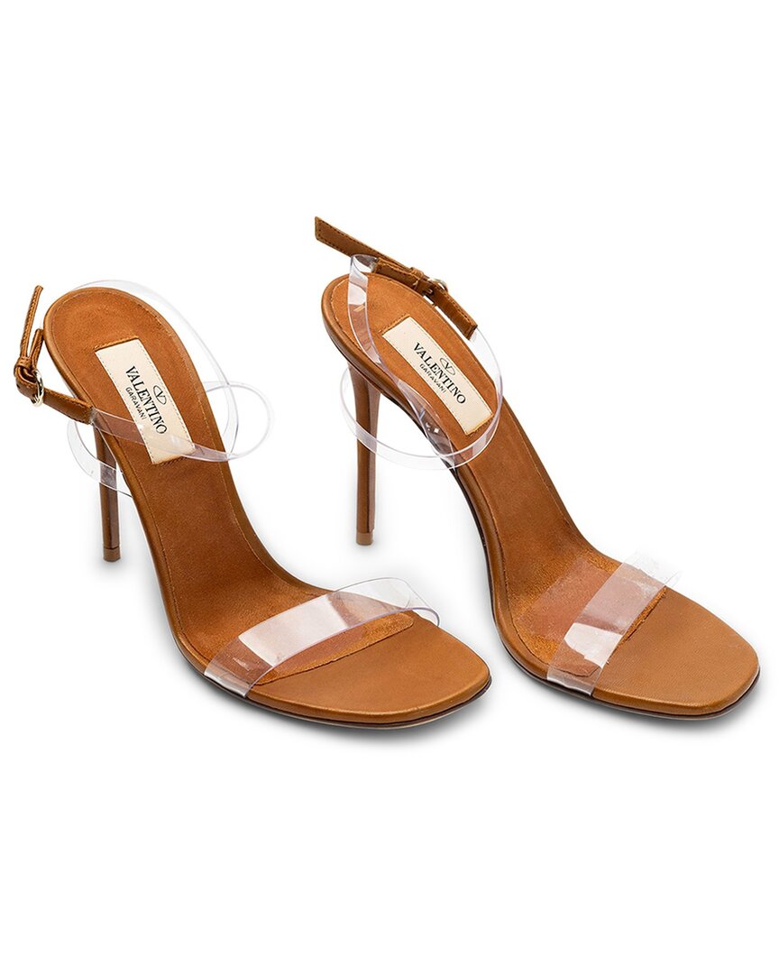Valentino Garavani Valentino Sandal In Brown
