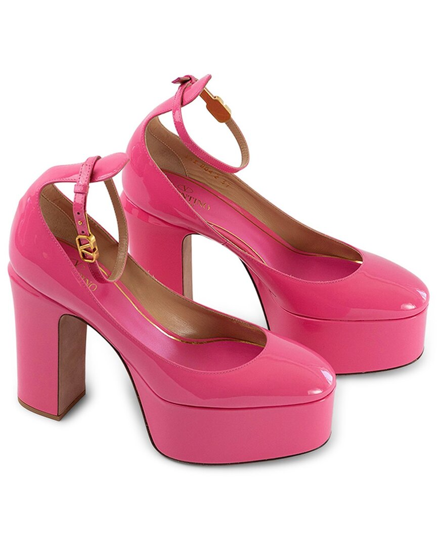 Valentino Garavani Valentino Ankle Strap Pump In Pink