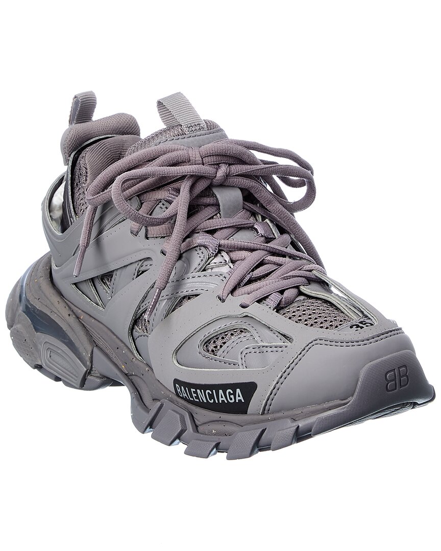 Balenciaga Women's Track Sneakers Recycled Sole In Grey