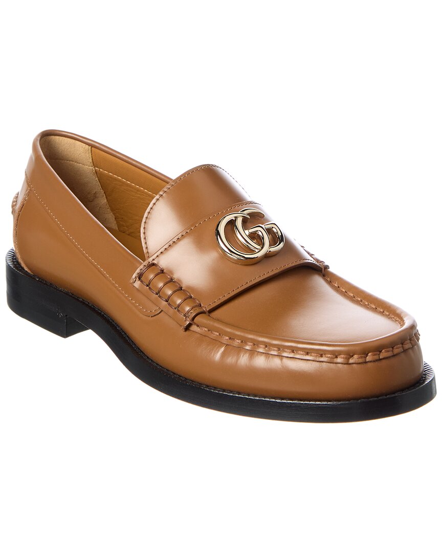 Gucci Double G Leather Loafer