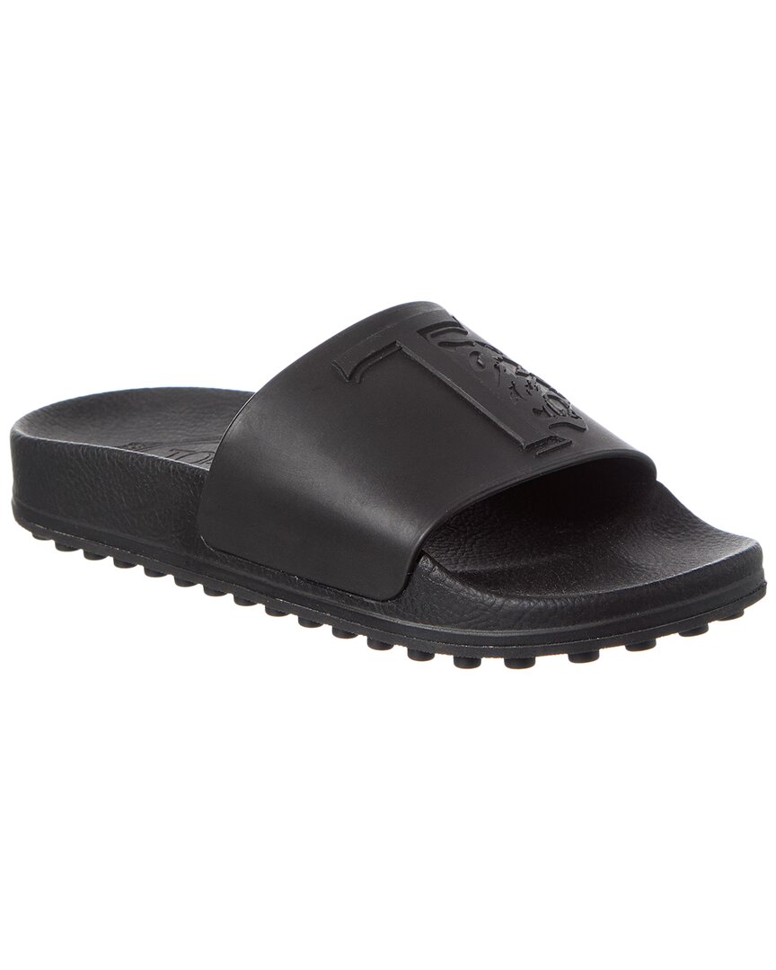 Tod's Gomma Rubber Slide In Black