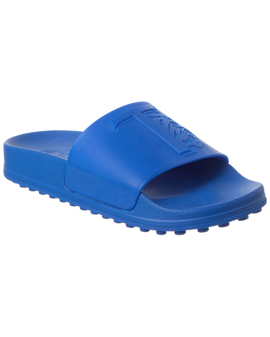 Tod's Gomma Rubber Slide In Blue