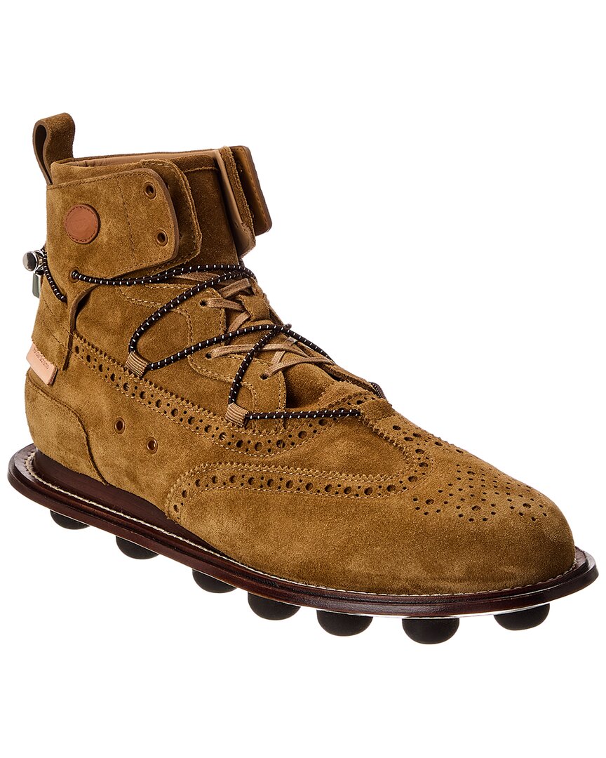 Tod's Tods Suede Boot In Brown