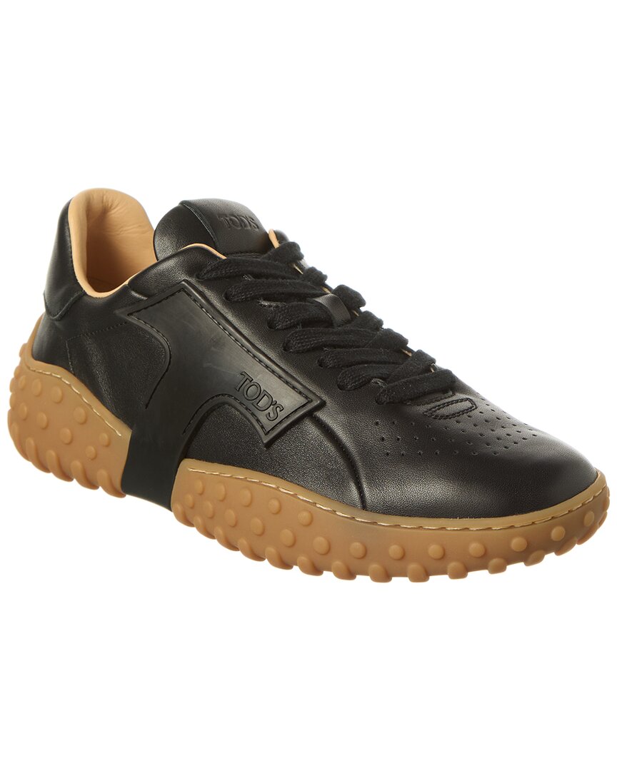 Tod's Leather Sneaker In Black