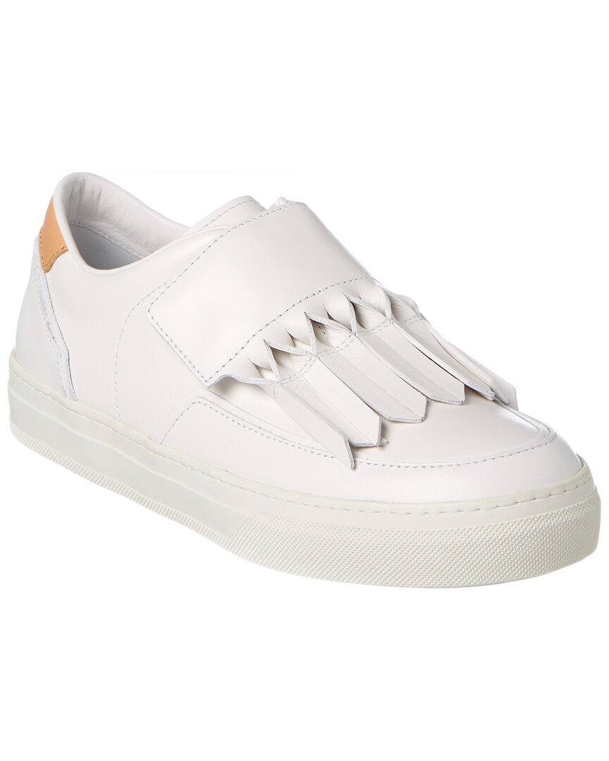 Tod's Tods Slip On Leather Sneaker In White