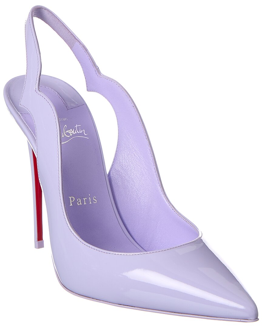 CHRISTIAN LOUBOUTIN: Hot Chick pumps in patent leather - Lilac