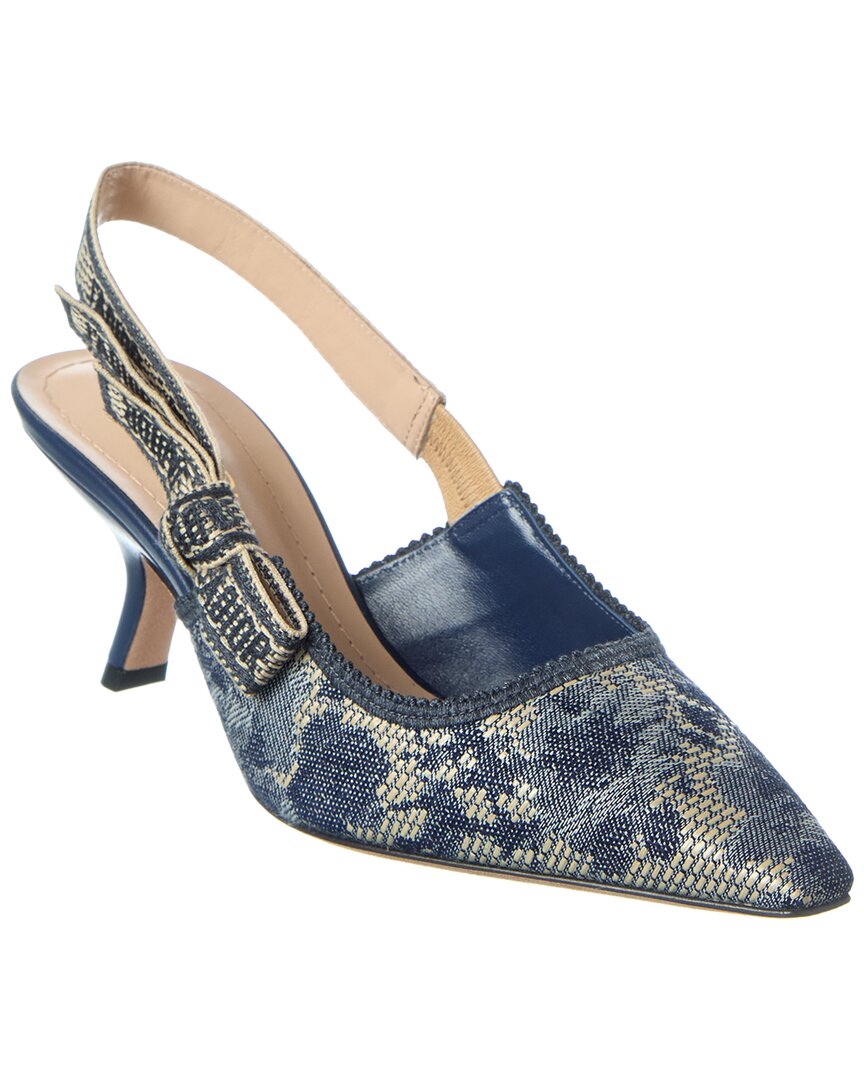 Dior J'a Slingback Pump In Gray