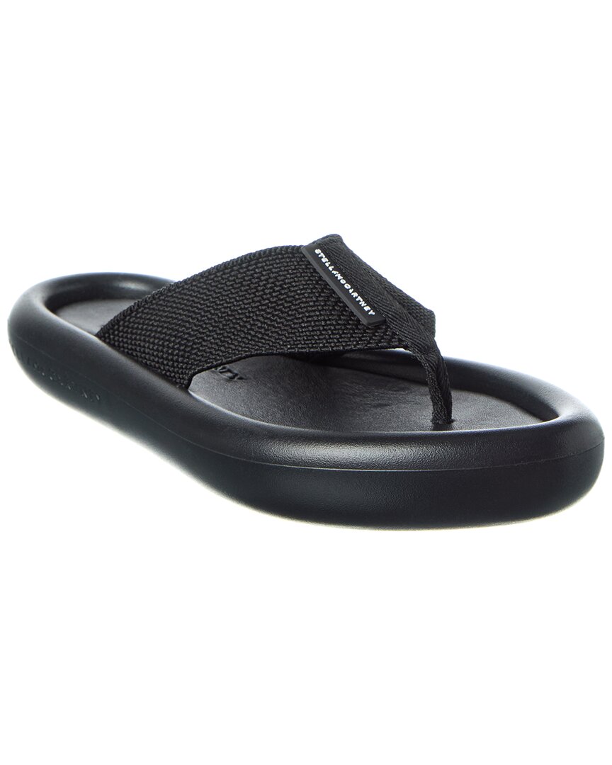 Stella Mccartney Air Slide Flip Flop In Black