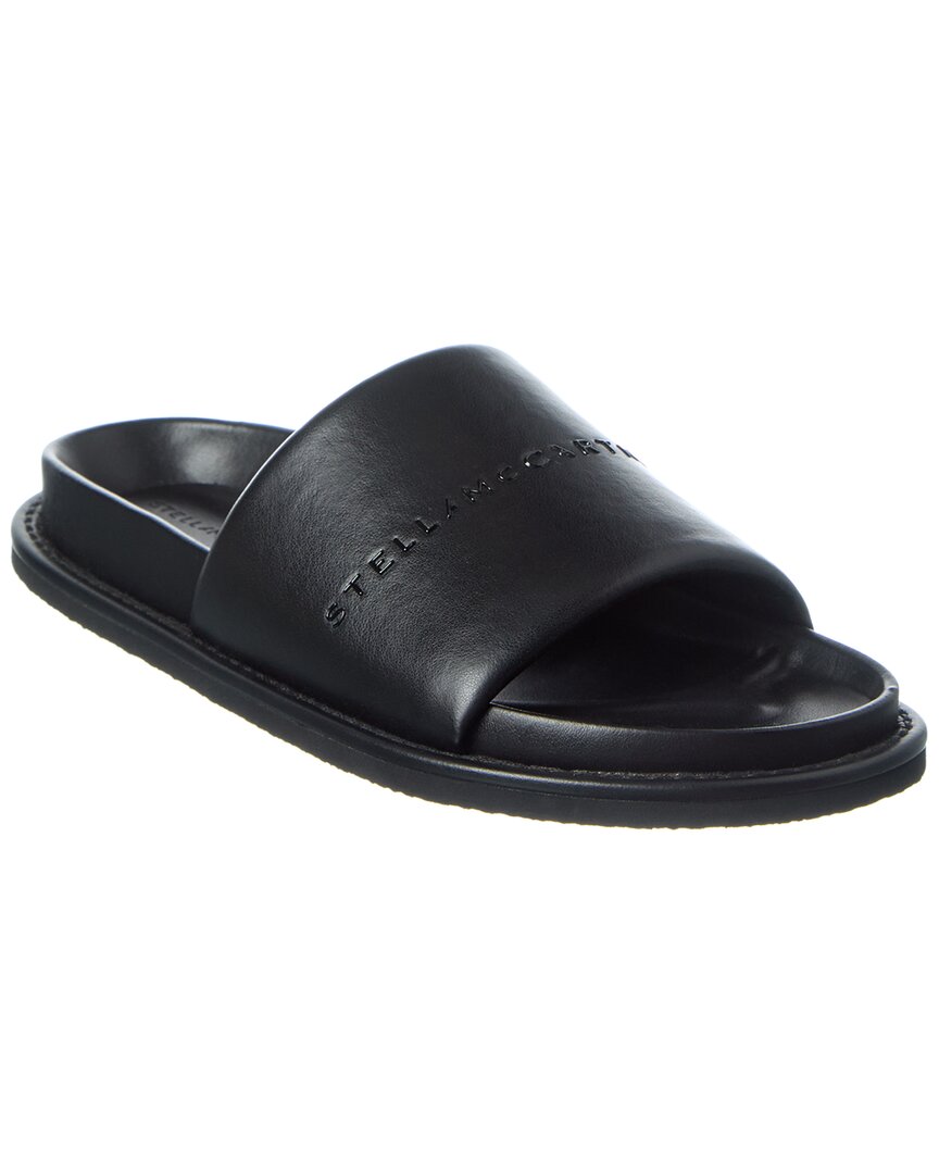 Stella Mccartney Signature Soft Slide In Black