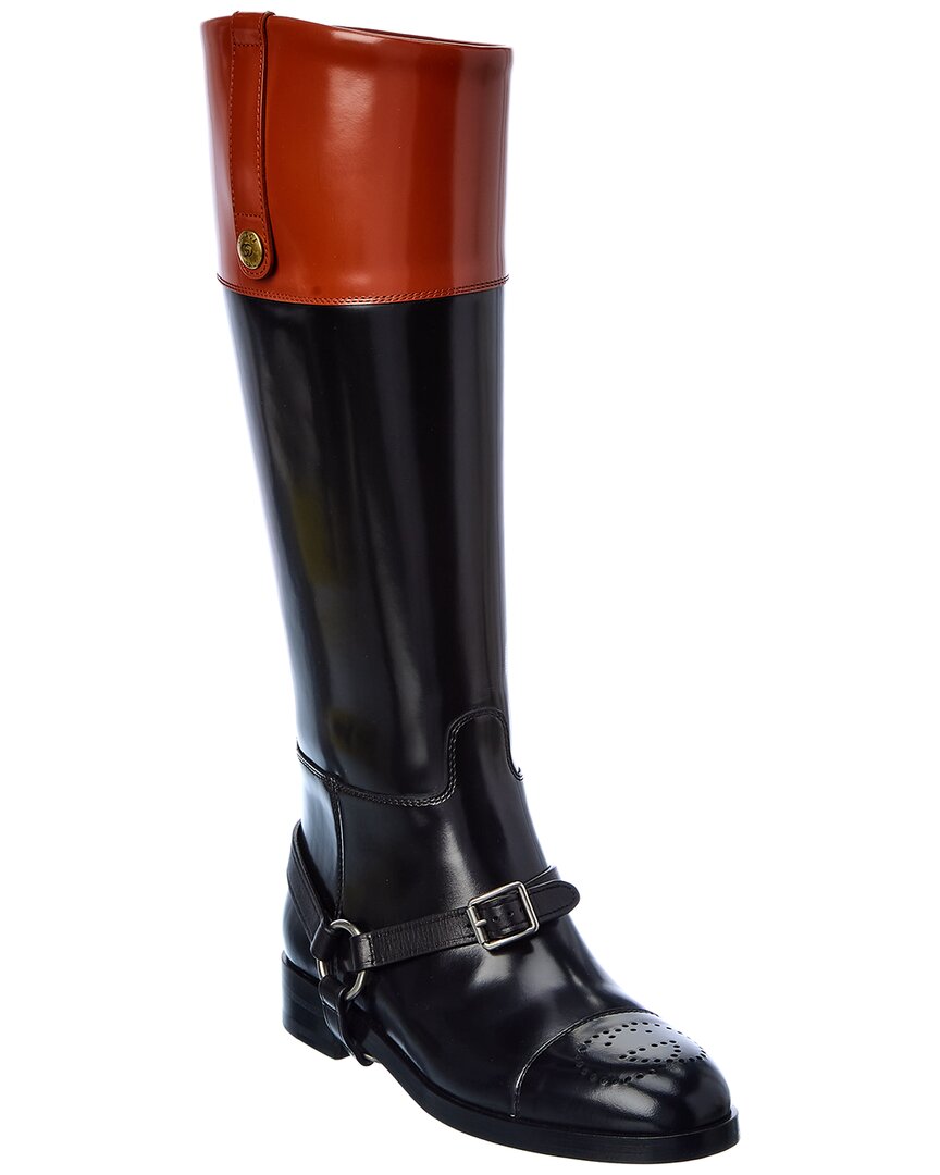 GUCCI GG THE HACKER PROJECT KNIFE KNEE HIGH BOOTS – Caroline's