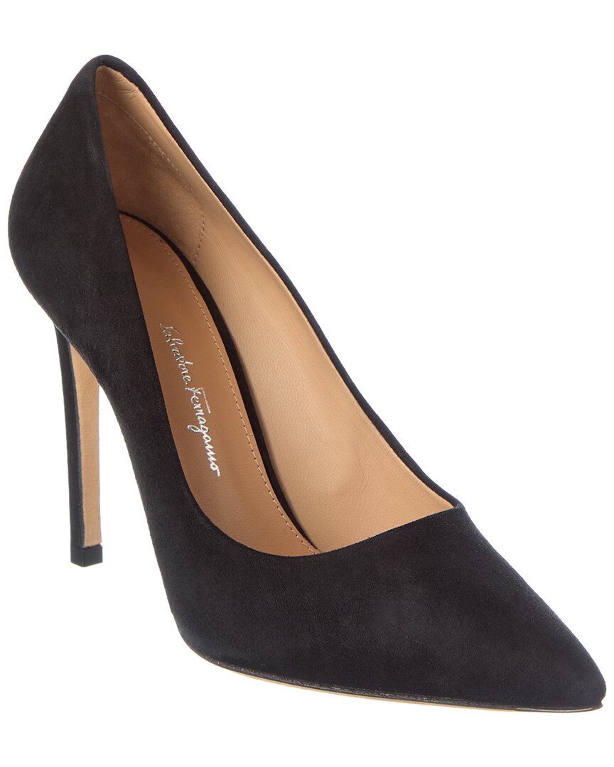 Ferragamo Salvatore  Ilary X5 Suede Pump