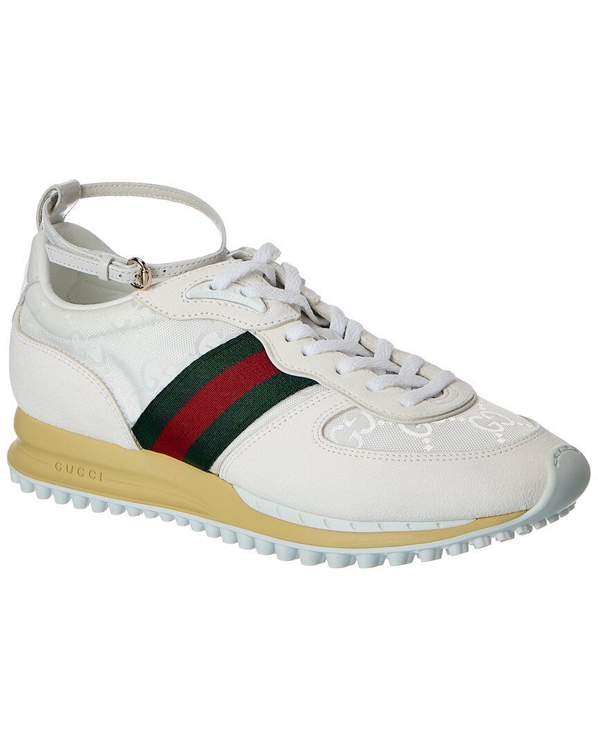 Gucci Re-motion Gg Sneakers In White