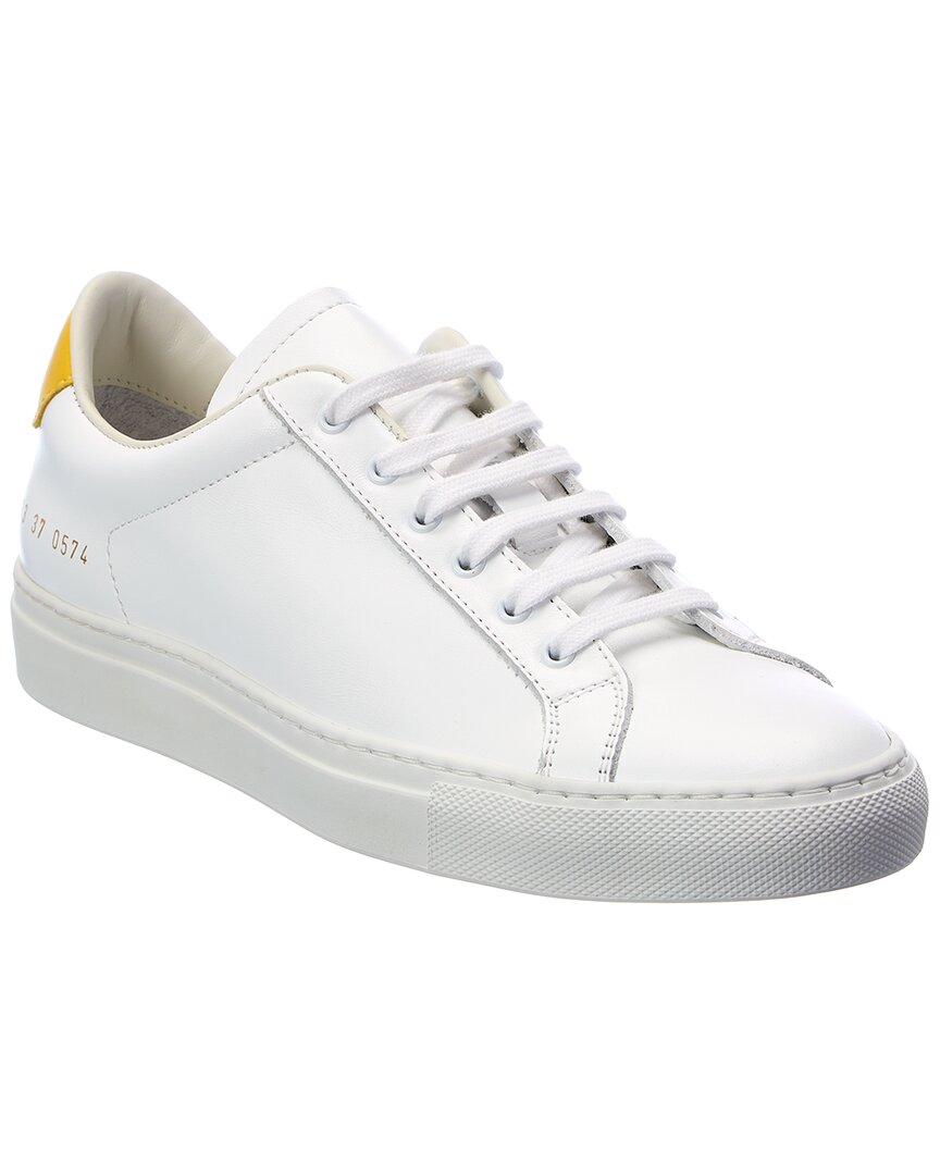 COMMON PROJECTS RETRO LOW LEATHER SNEAKER