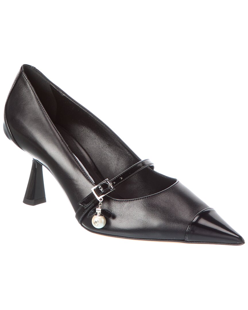 Jimmy Choo Aren Pumps Mit Spitzer Kappe 65mm In Black